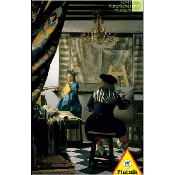 Alegoria malarstwa, Vermeer - Sklep Art Puzzle